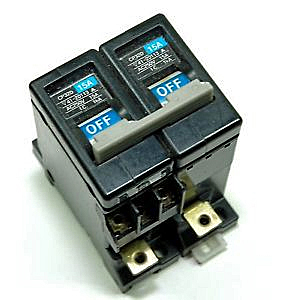 FUJI ELECTRIC CIRCUIT BREAKER 2 POLE 5 AMP CP32D 