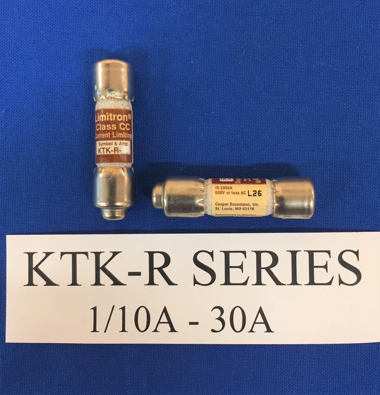 NEW 10pcs EATON/Bussmann KTK-R-5 KTKR5 5A 600Vac Fast Acting Fuse