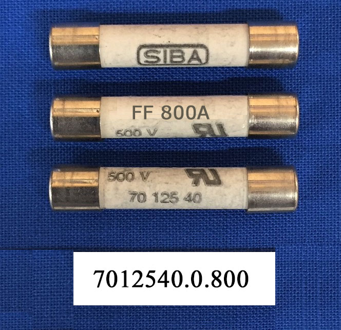 SIBA 7012540.0.800 fuse