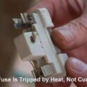 fuse tripped by heat